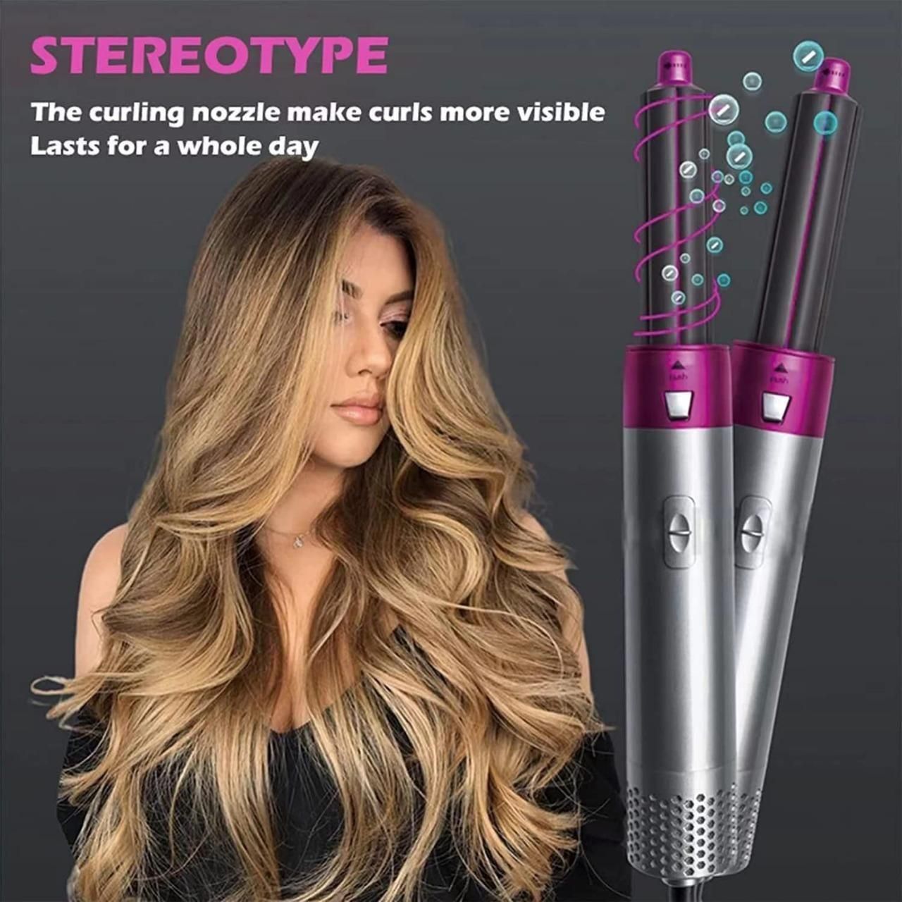 Muti-Functional 5 IN 1 Hair Styling Tool (5 Years Warranty)